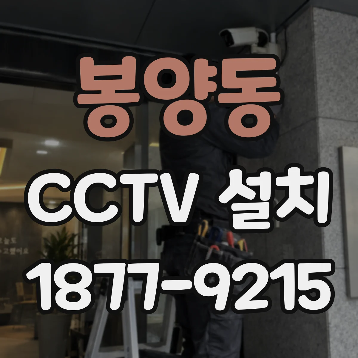 봉양동 CCTV 설치