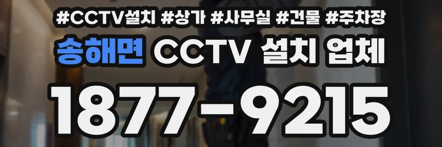 송해면 CCTV 설치 업체