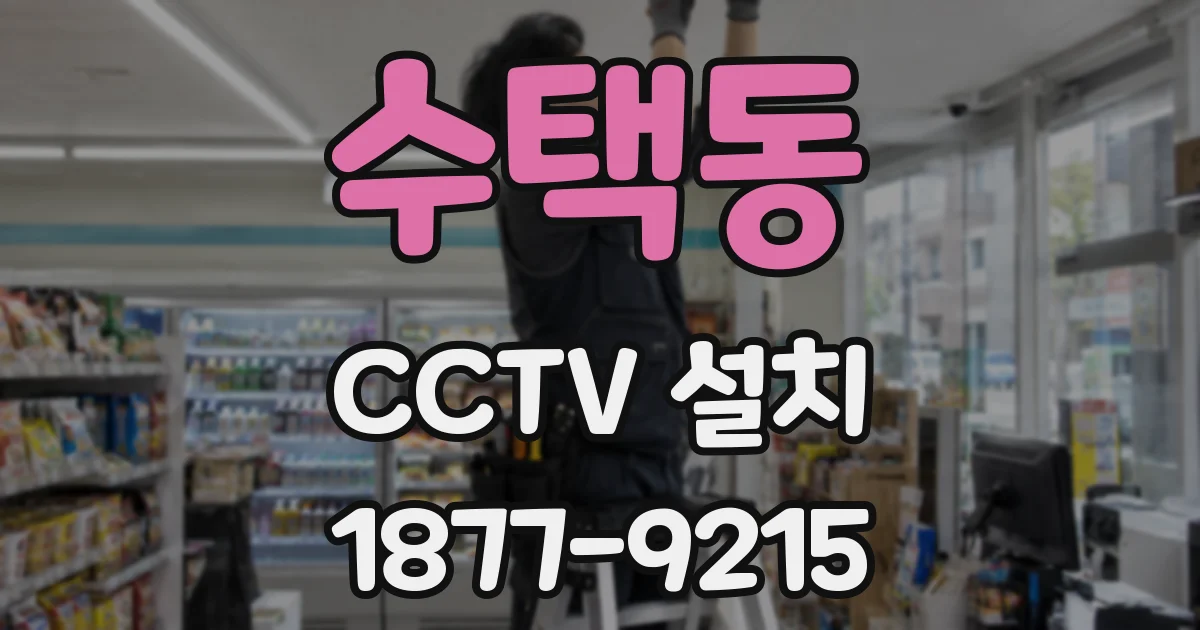 수택동 CCTV 설치