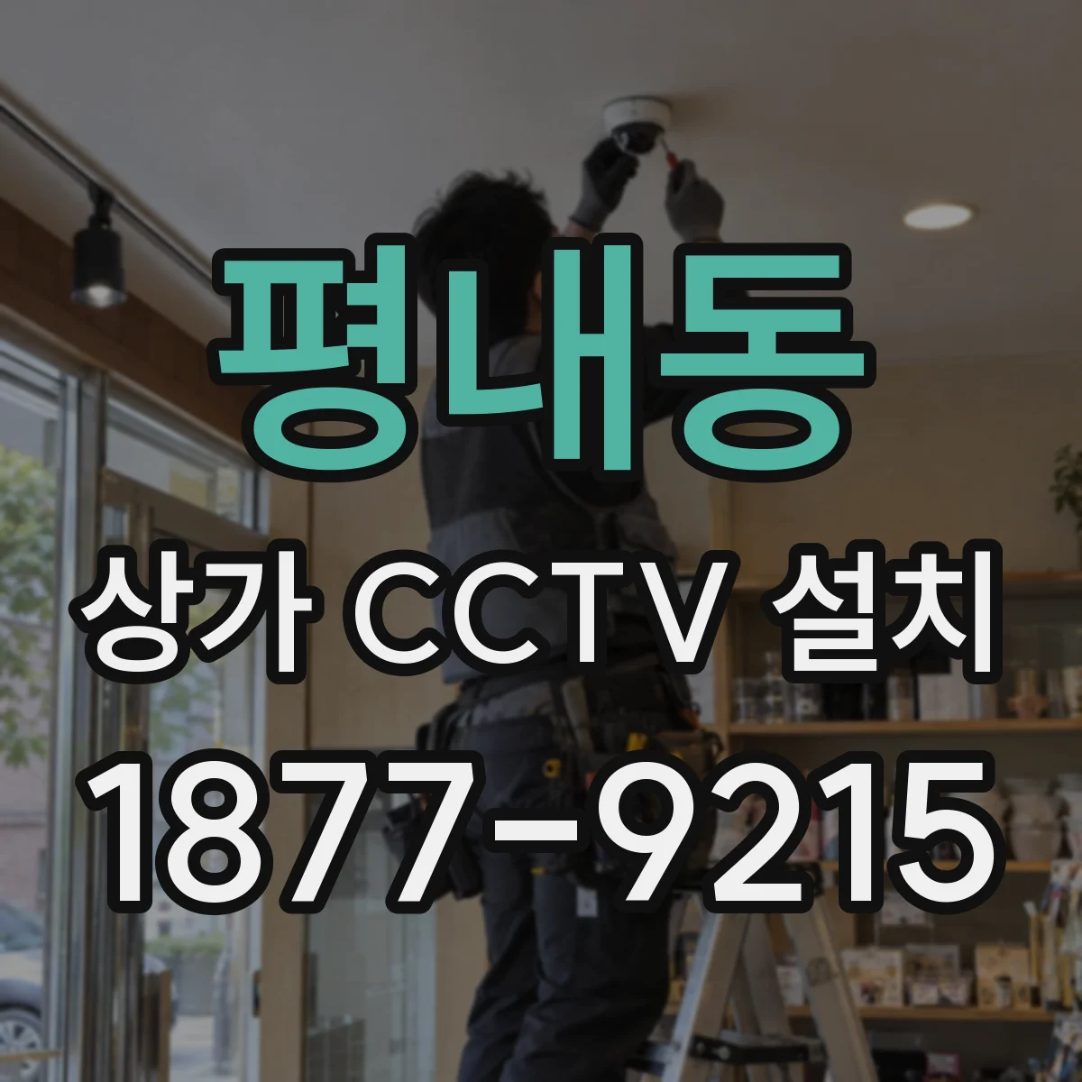 평내동 상가 CCTV 설치