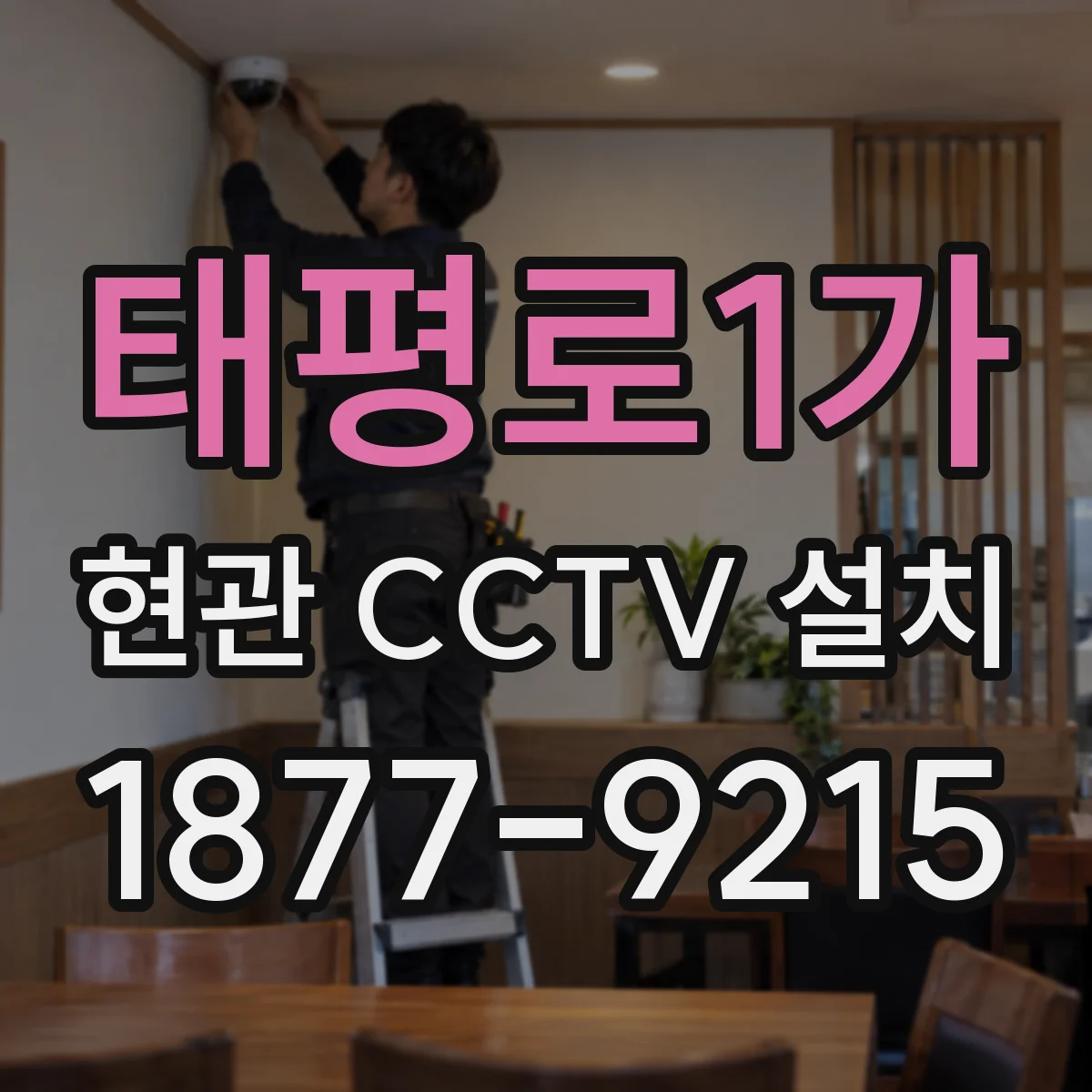 태평로1가 현관 CCTV 설치