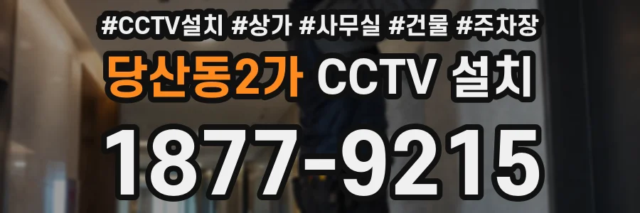 당산동2가 CCTV 설치