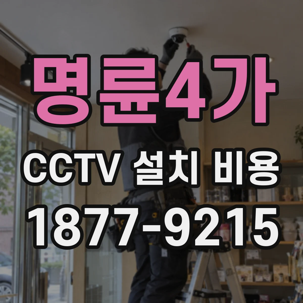 명륜4가 CCTV 설치 비용