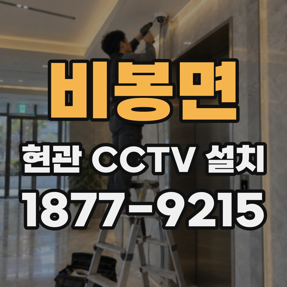 비봉면 현관 CCTV 설치