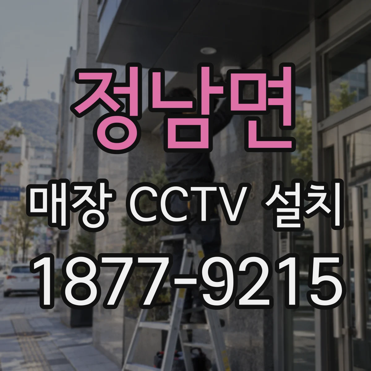 정남면 매장 CCTV 설치