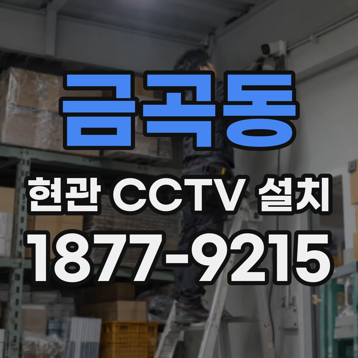 금곡동 현관 CCTV 설치