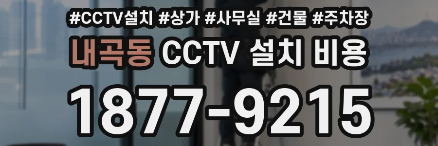 내곡동 CCTV 설치 비용