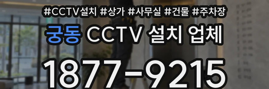 궁동 CCTV 설치 업체