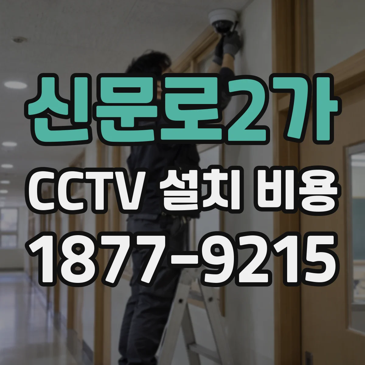 신문로2가 CCTV 설치 비용