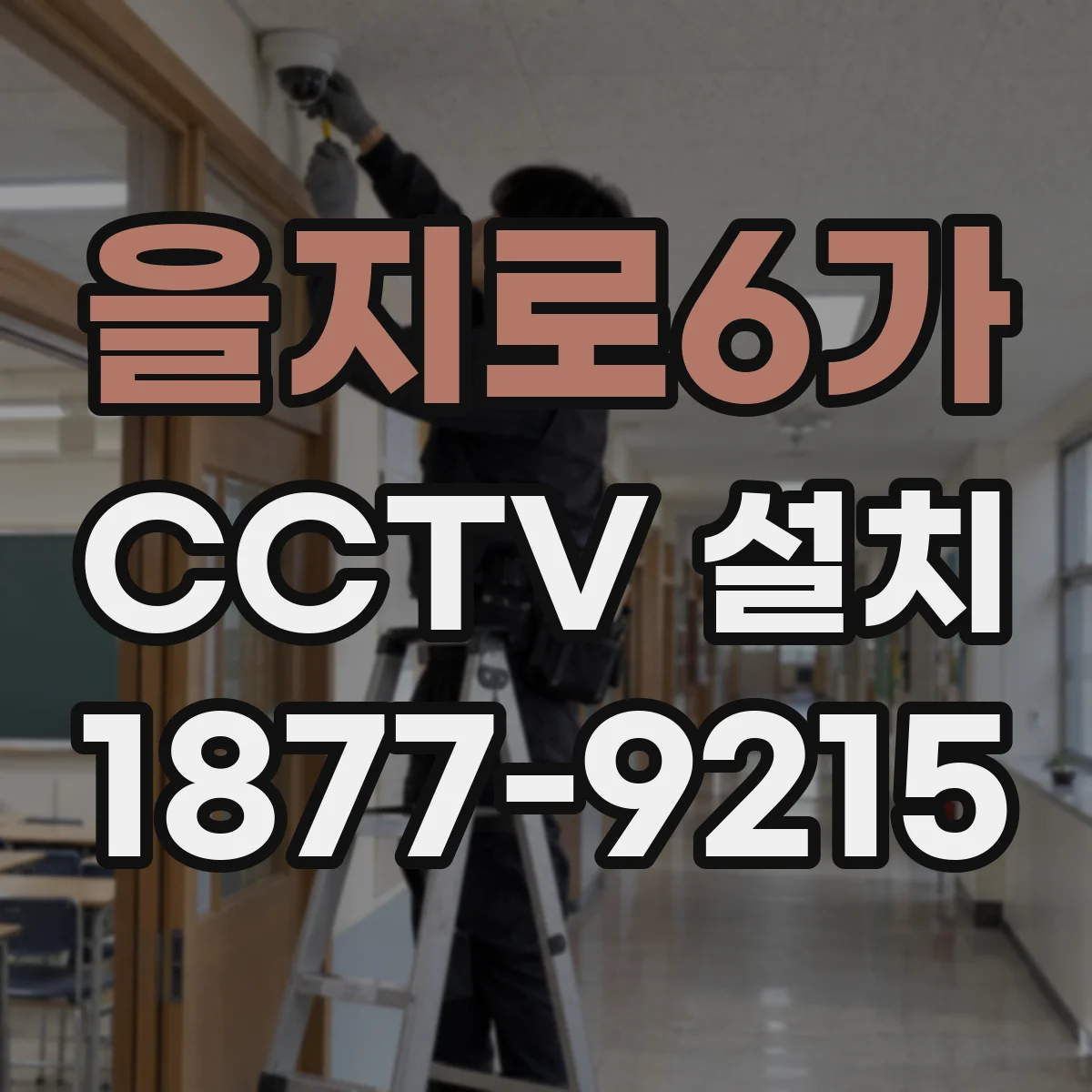 을지로6가 CCTV 설치