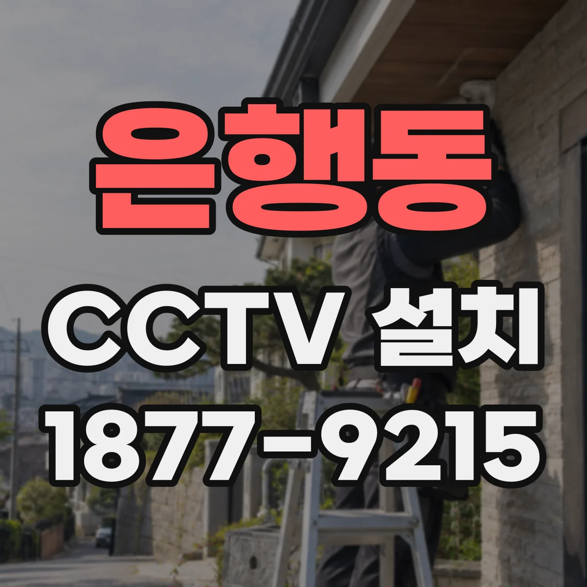 은행동 CCTV 설치