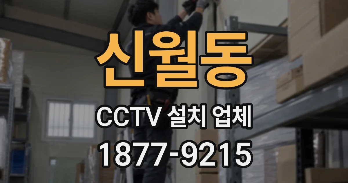 신월동 CCTV 설치 업체