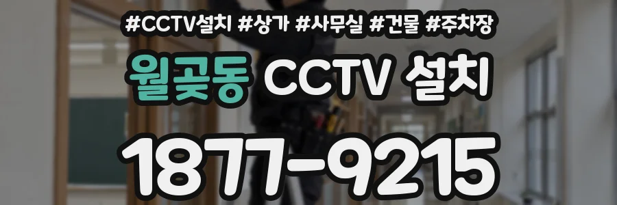 월곶동 CCTV 설치