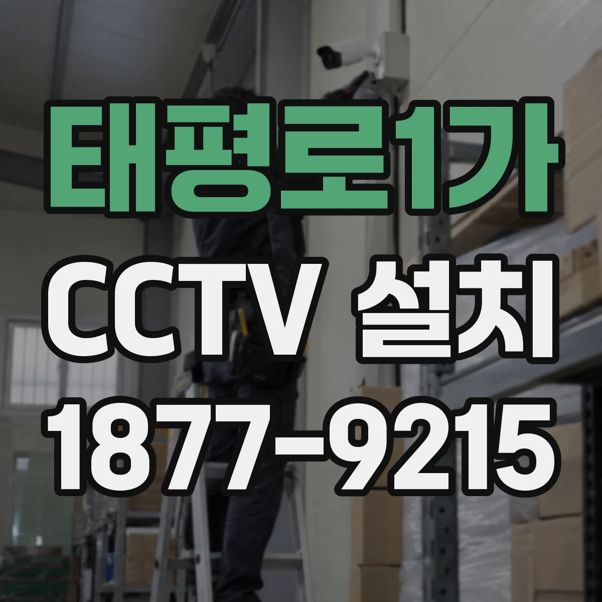 태평로1가 CCTV 설치