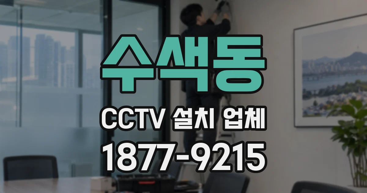 수색동 CCTV 설치 업체