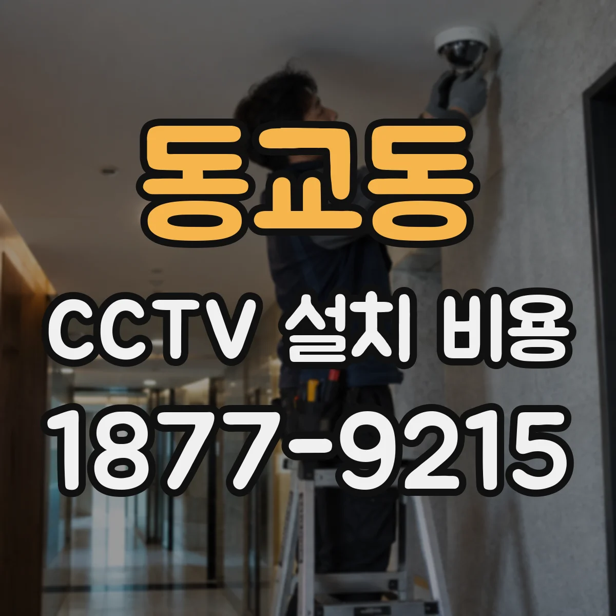 동교동 CCTV 설치 비용