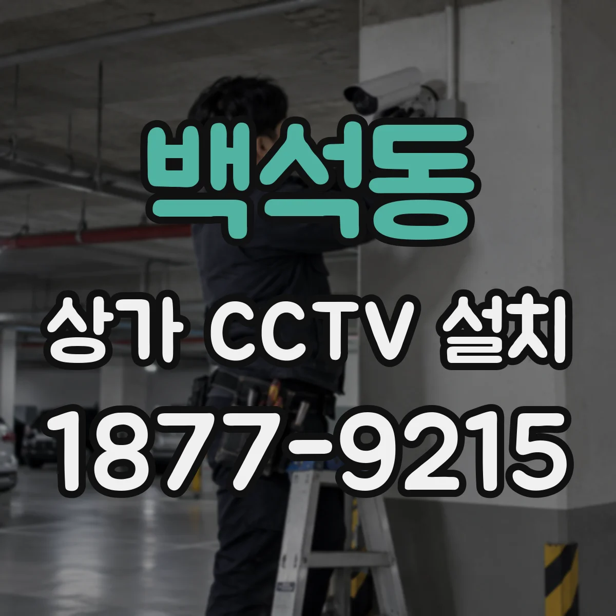 백석동 상가 CCTV 설치