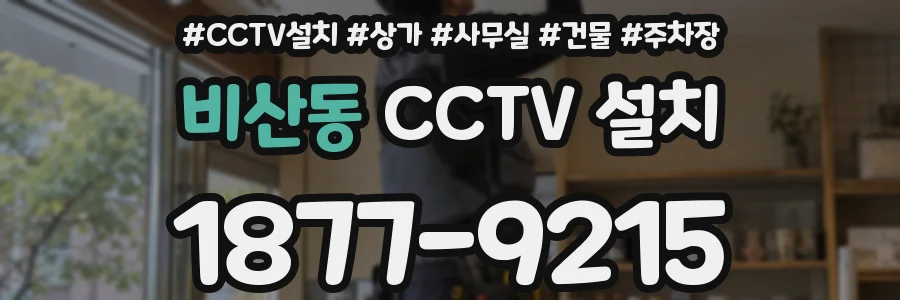 비산동 CCTV 설치