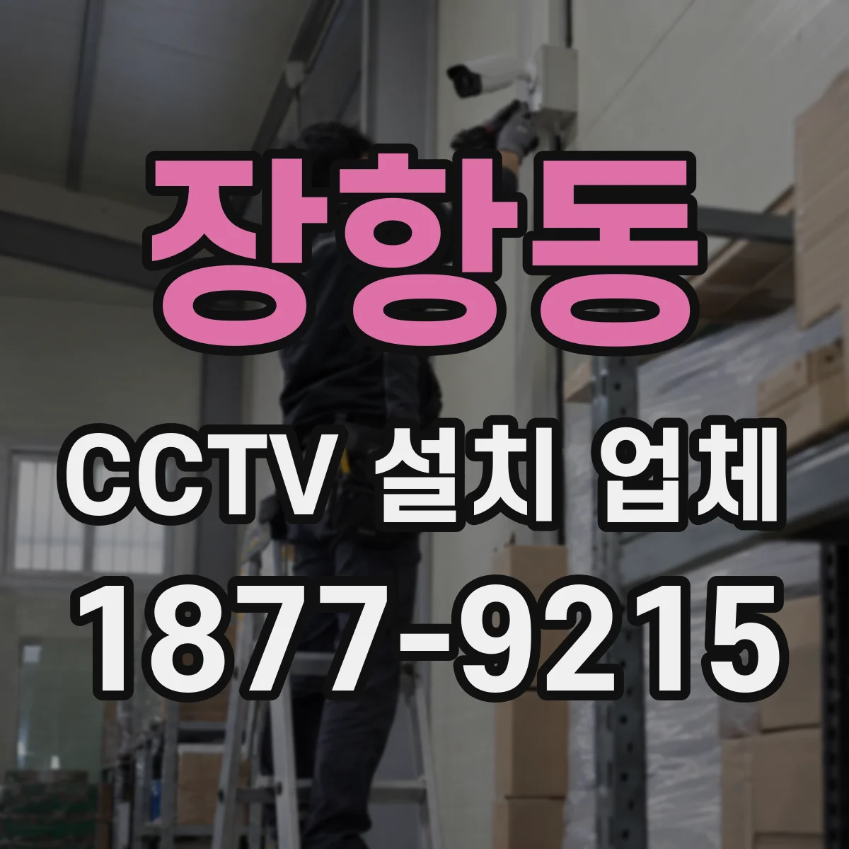 장항동 CCTV 설치 업체