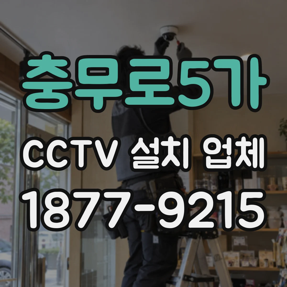 충무로5가 CCTV 설치 업체