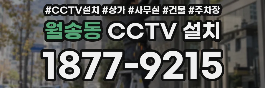 월송동 CCTV 설치