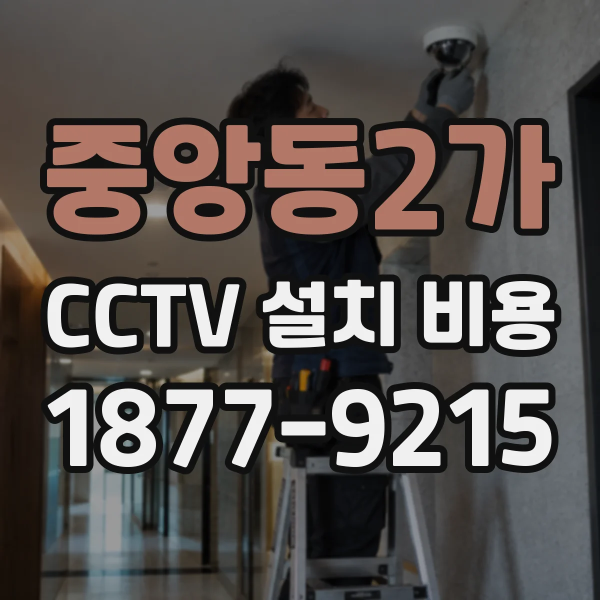 중앙동2가 CCTV 설치 비용