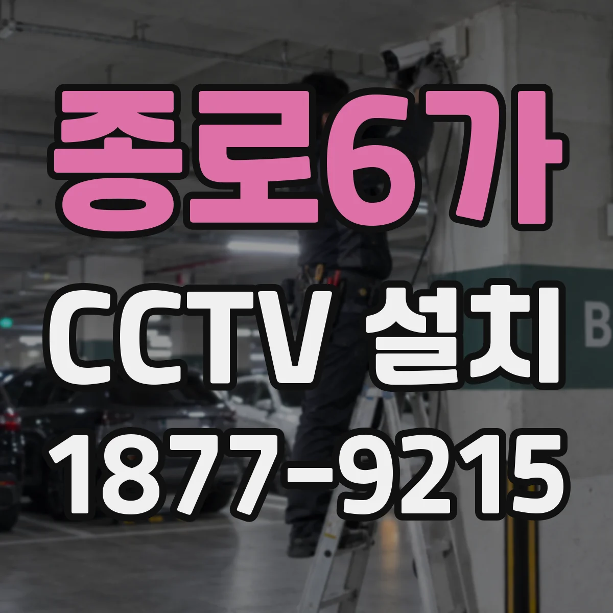 종로6가 CCTV 설치