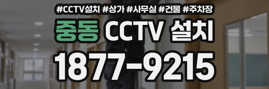 중동 CCTV 설치