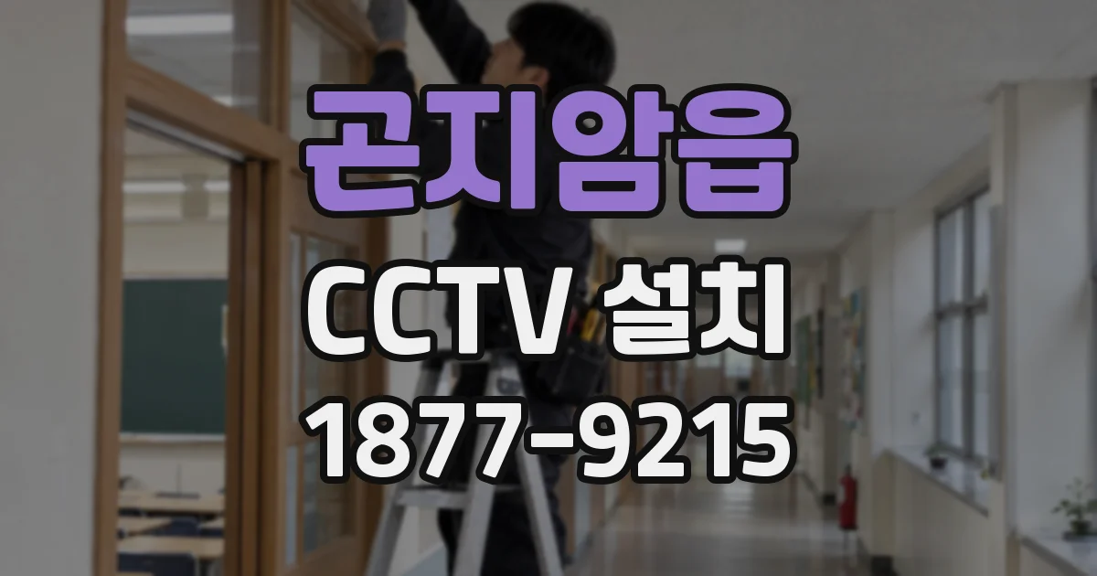 곤지암읍 CCTV 설치
