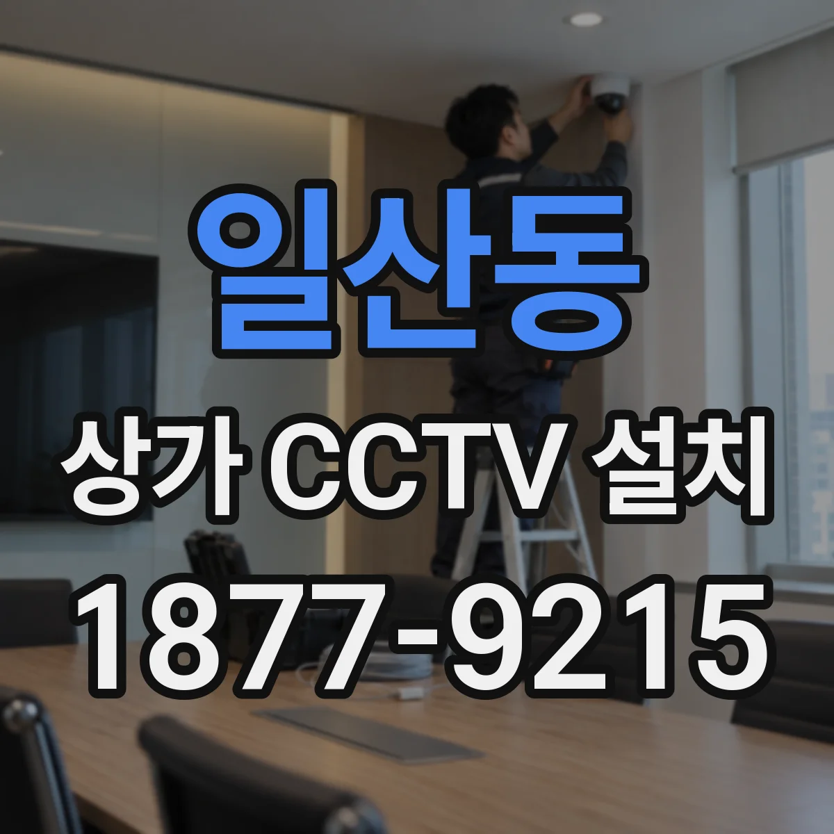 일산동 상가 CCTV 설치