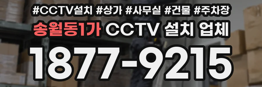 송월동1가 CCTV 설치 업체
