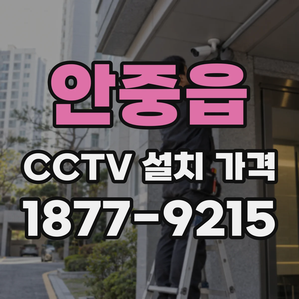 안중읍 CCTV 설치 가격