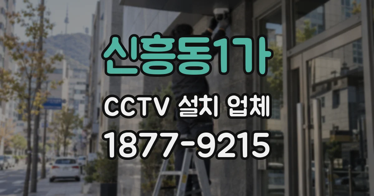 신흥동1가 CCTV 설치 업체