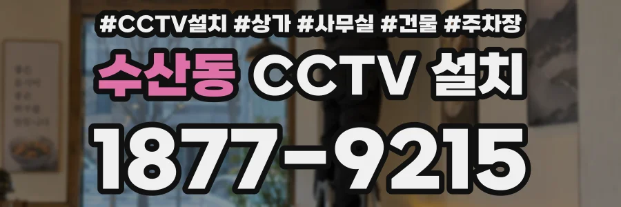 수산동 CCTV 설치