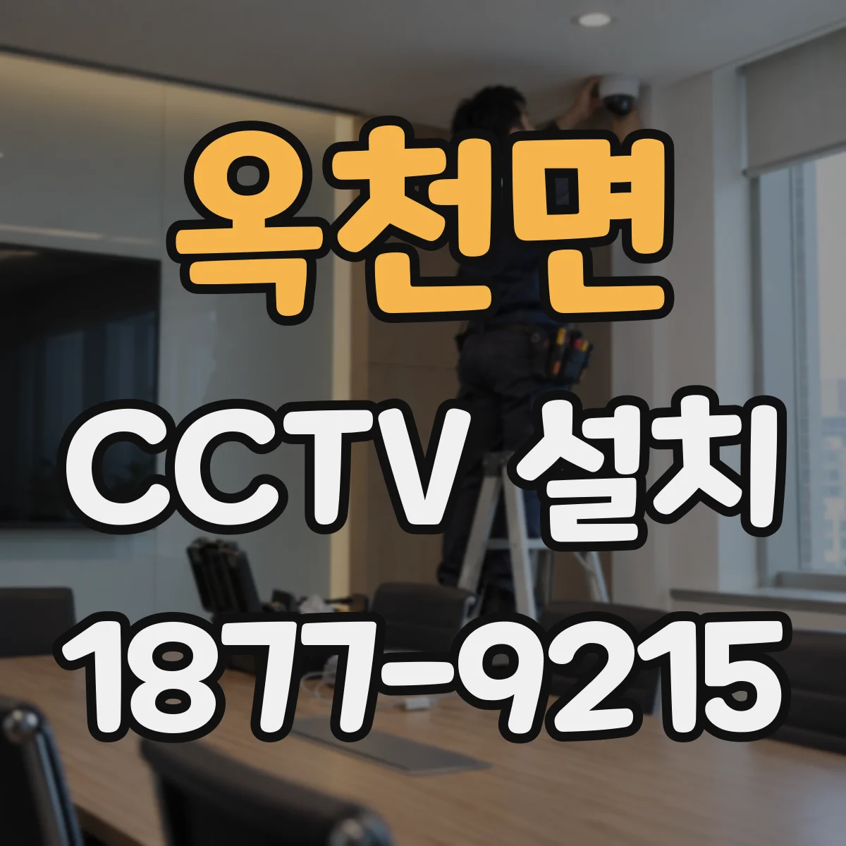옥천면 CCTV 설치