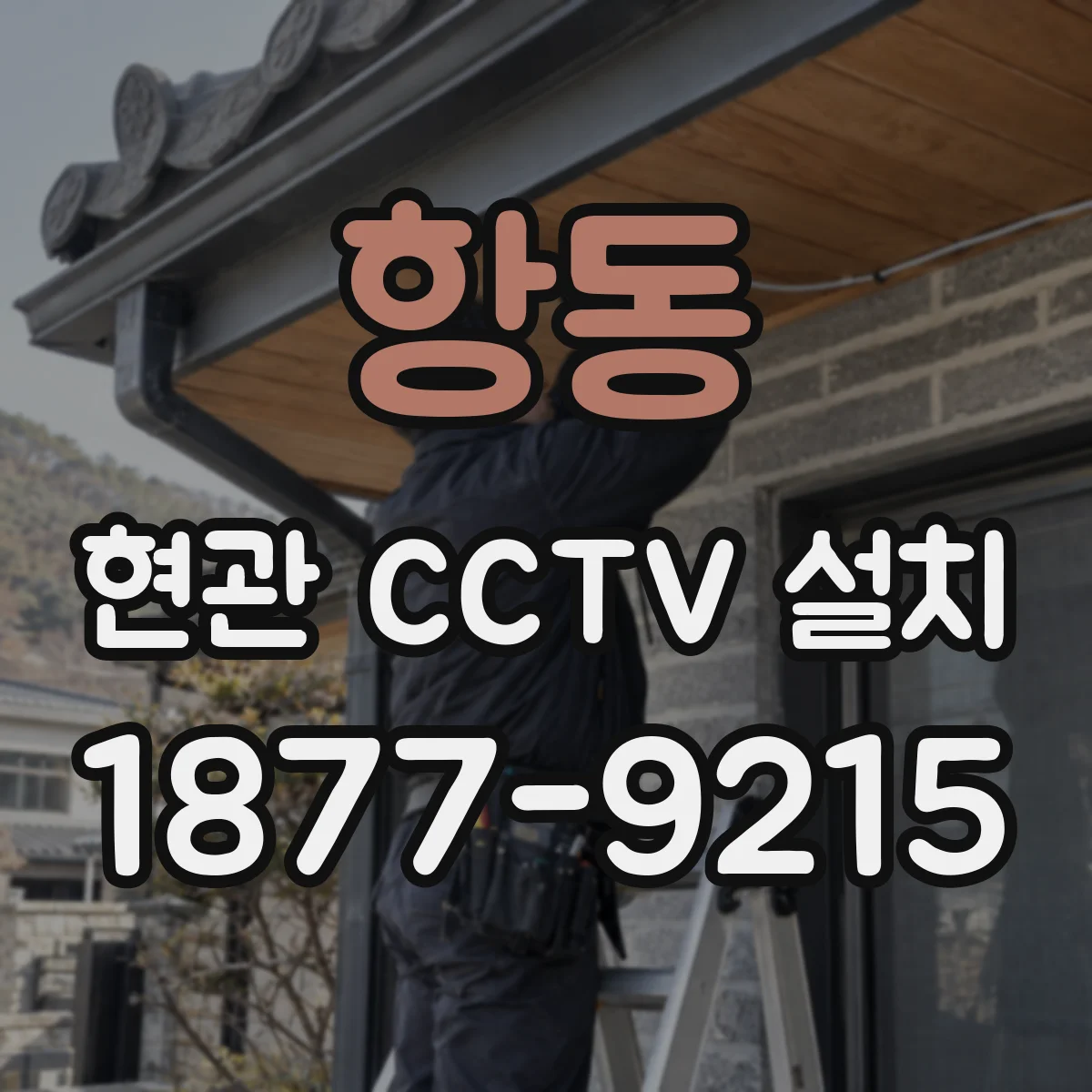 항동 현관 CCTV 설치