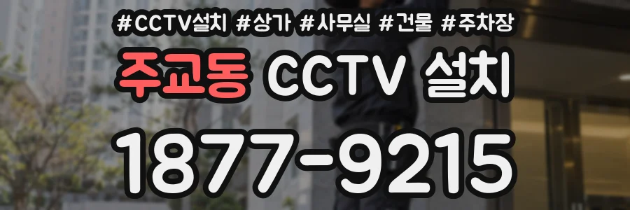 주교동 CCTV 설치