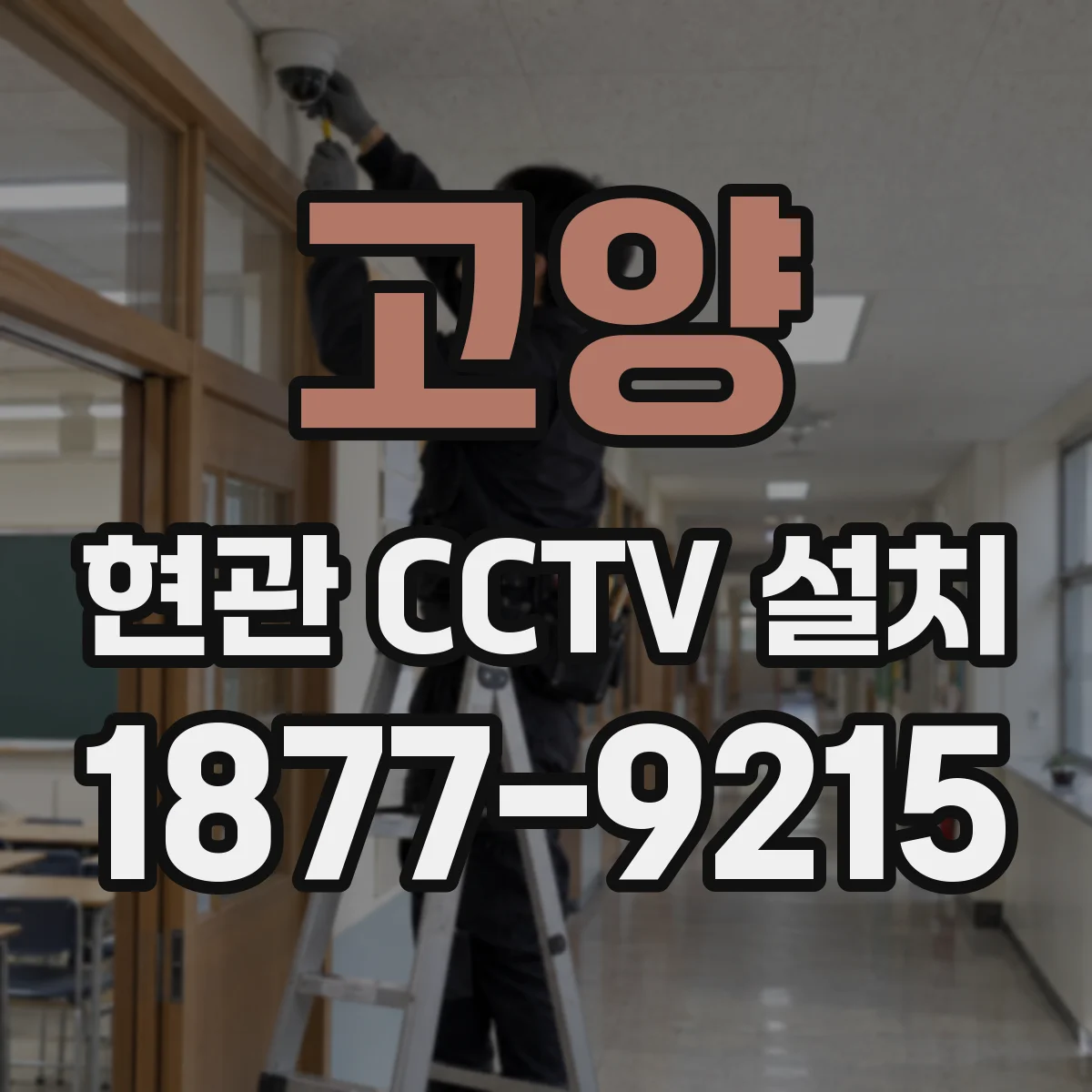 고양 현관 CCTV 설치
