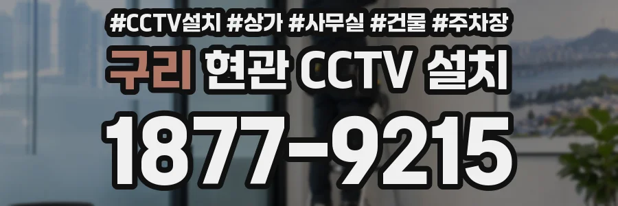 구리 현관 CCTV 설치