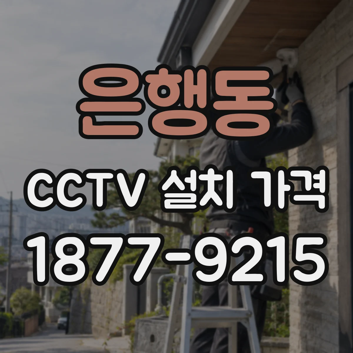 은행동 CCTV 설치 가격