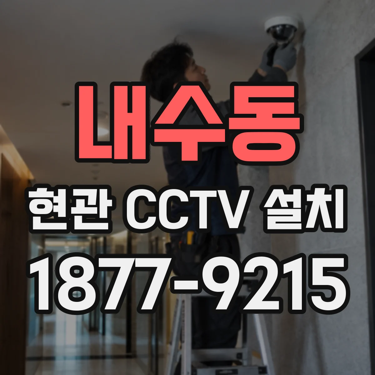 내수동 현관 CCTV 설치