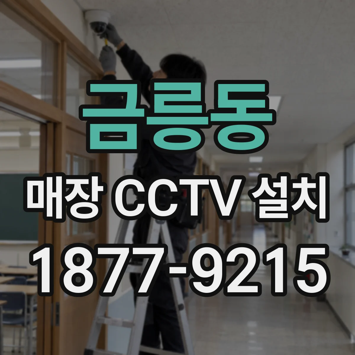 금릉동 매장 CCTV 설치