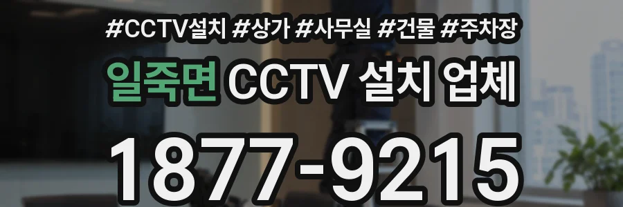 일죽면 CCTV 설치 업체