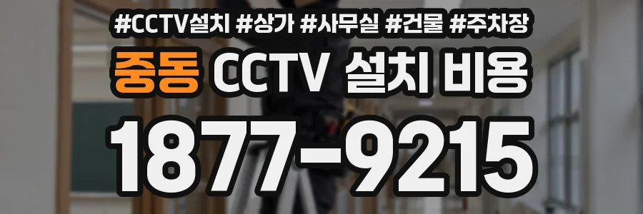 중동 CCTV 설치 비용