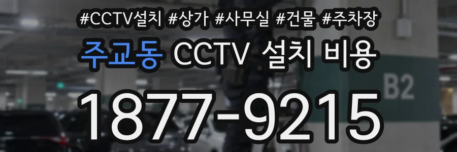 주교동 CCTV 설치 비용