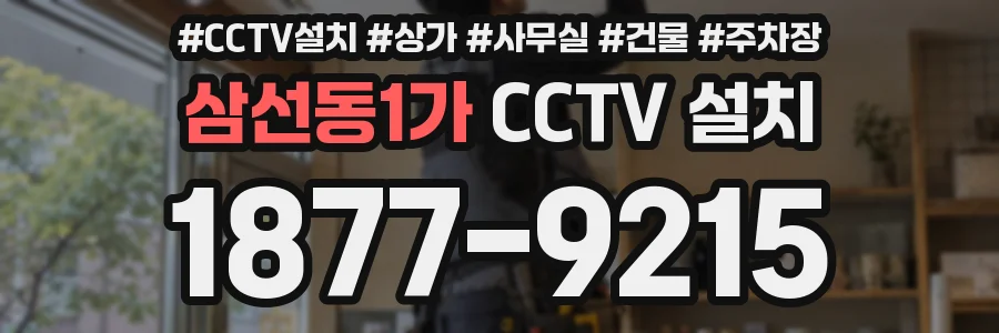 삼선동1가 CCTV 설치