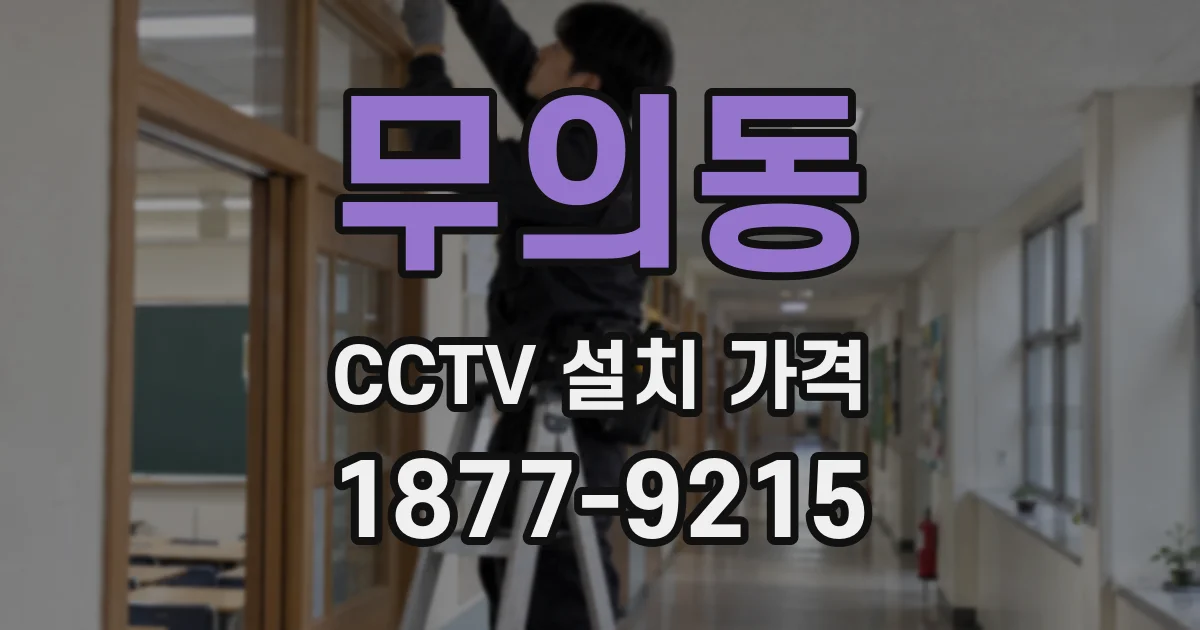 무의동 CCTV 설치 가격