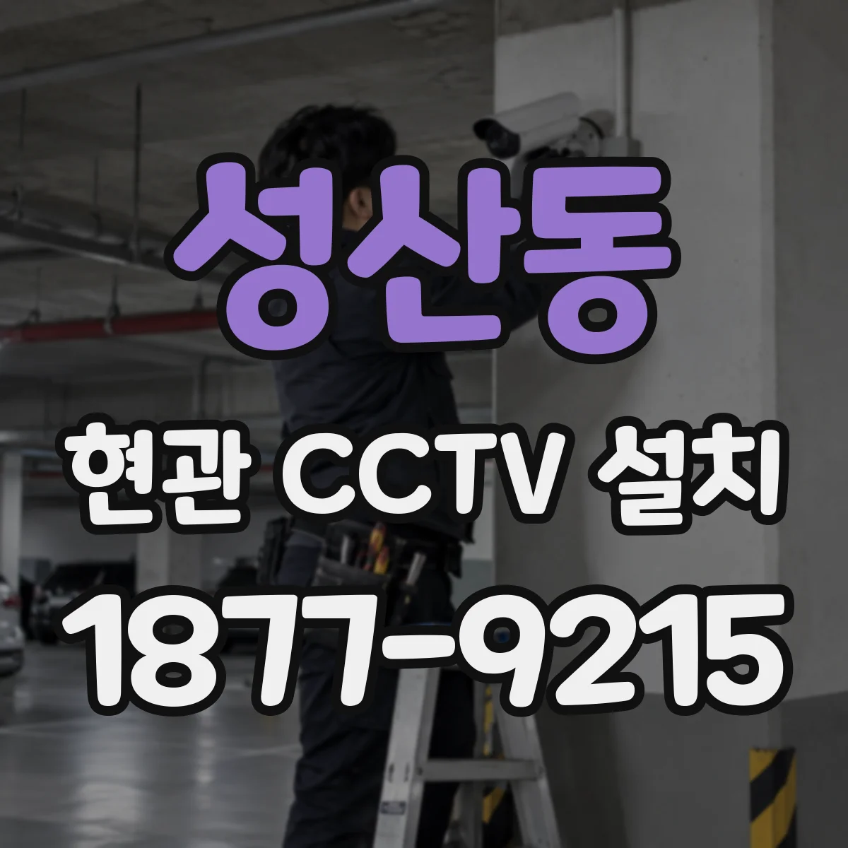 성산동 현관 CCTV 설치