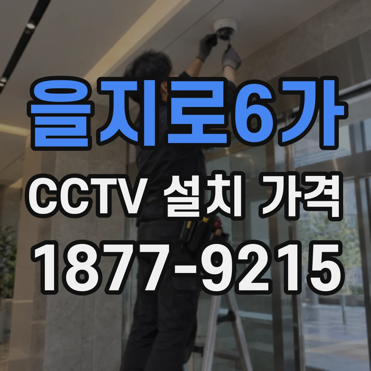 을지로6가 CCTV 설치 가격