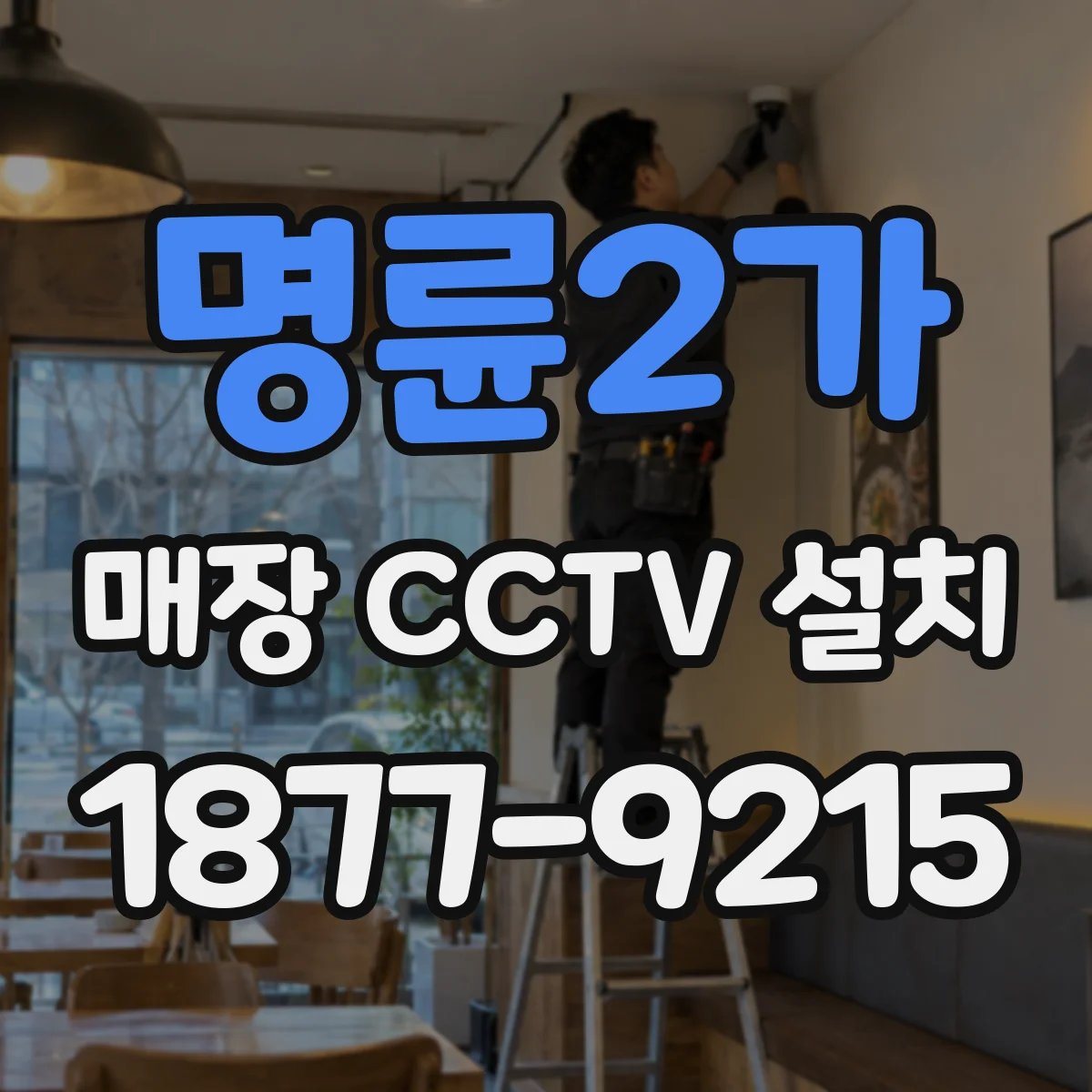 명륜2가 매장 CCTV 설치
